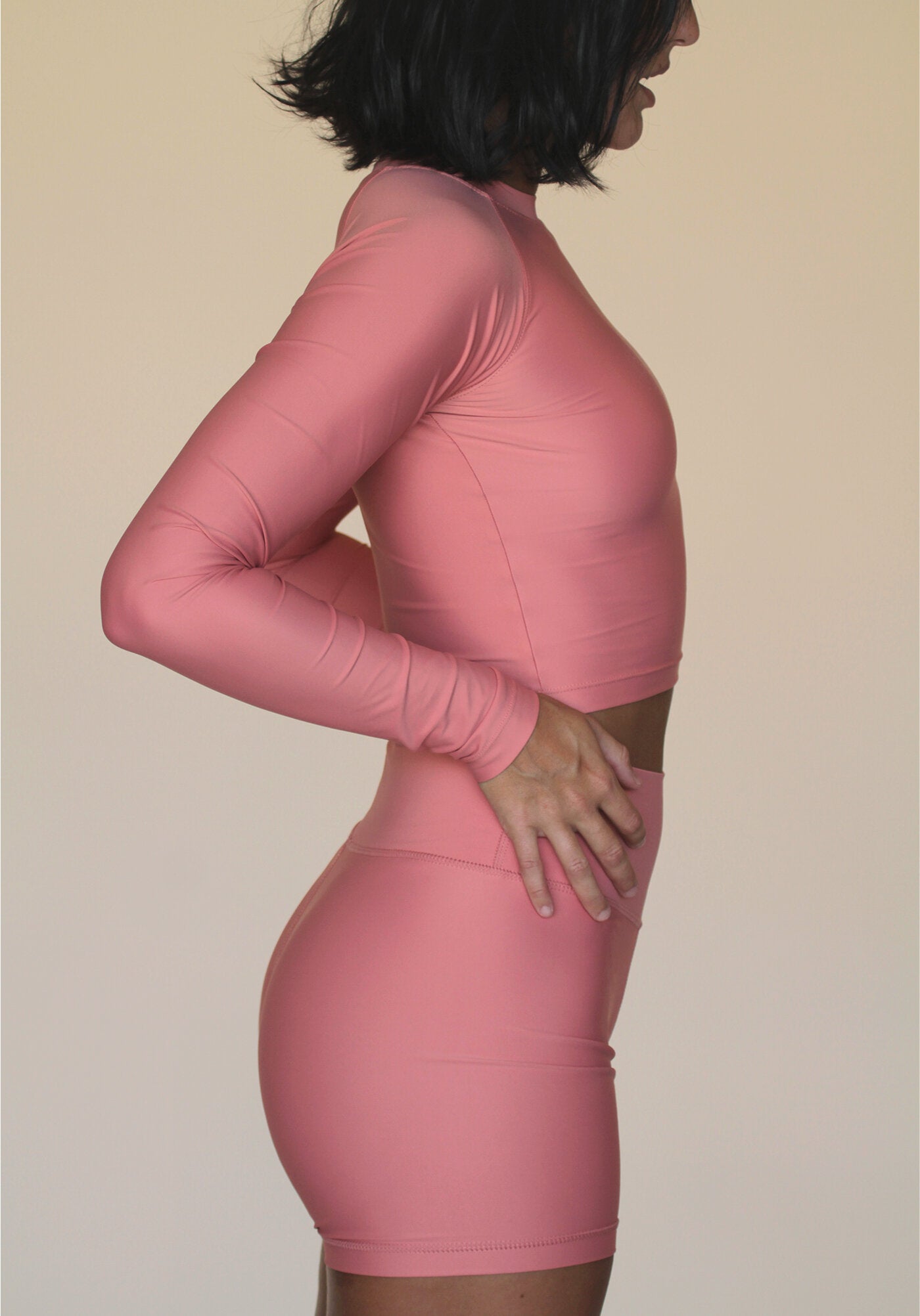 Mini Biker Short - Blush